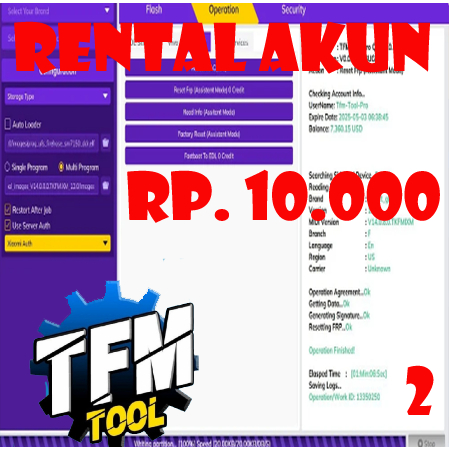 SEWA TFM TOOL PRO || 8000