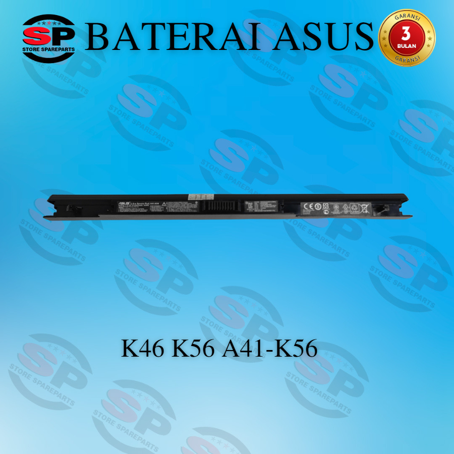 BATERAI ASUS K46 K56 A41-K56