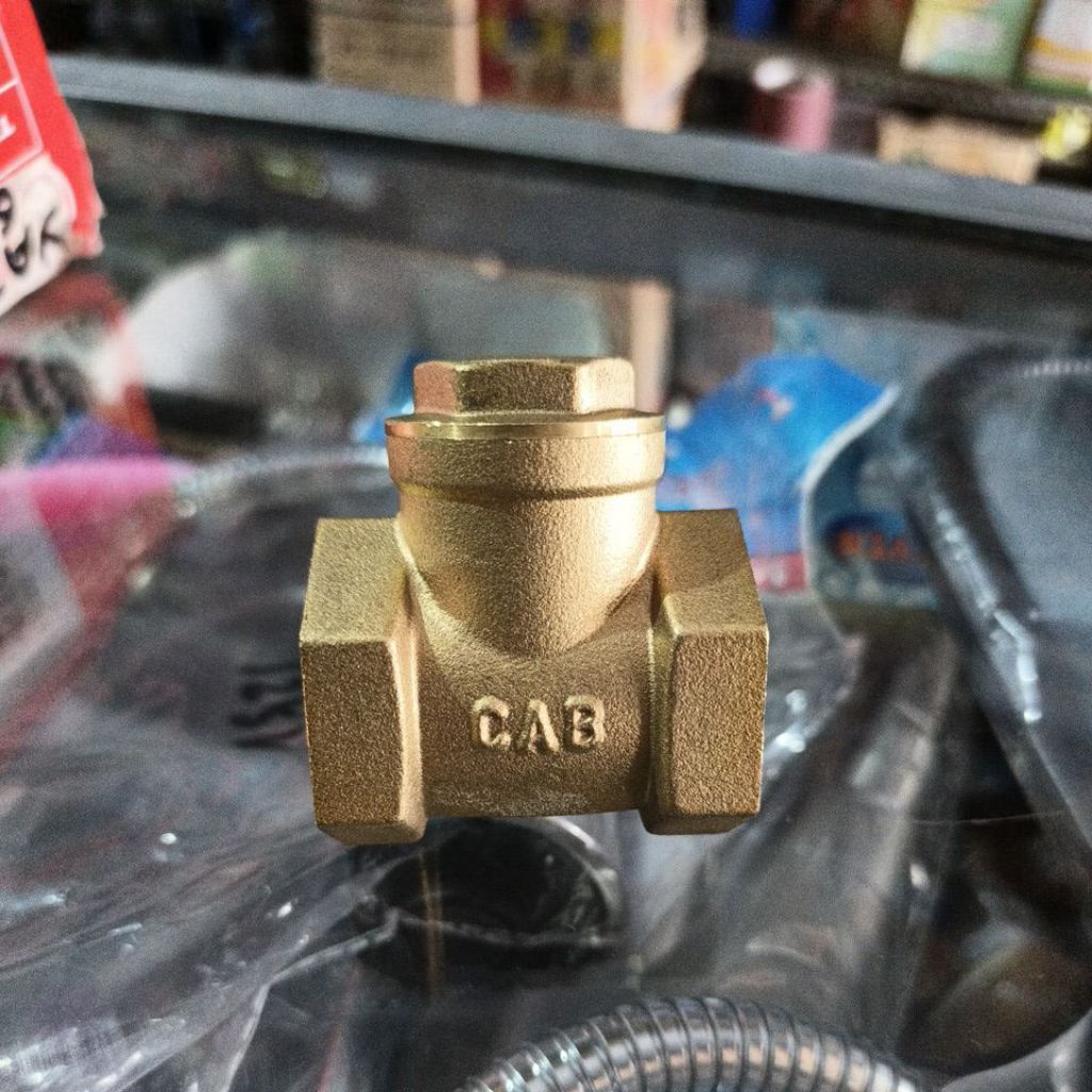 Check Valve/klep tabok juga dikenal sebagai katup satu arah berfungsi untuk mengatur agar cairan han