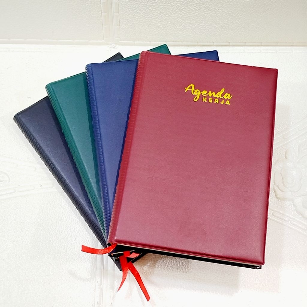 

( NEW 2026 ) BUKU AGENDA KERJA KERTAS CREAM UKURAN A5 15cm x 21cm