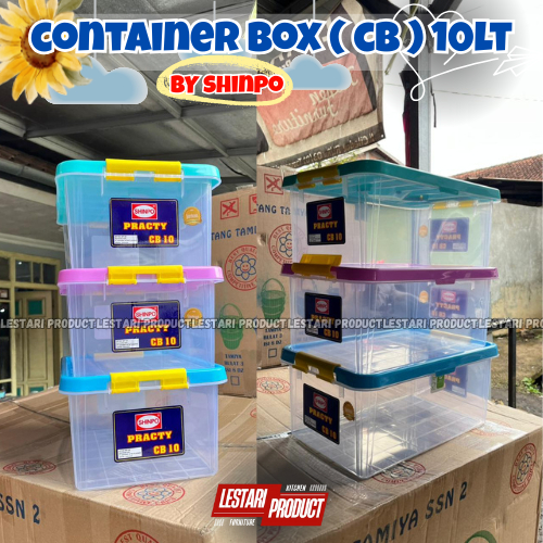 CONTAINER BOX CB 10 BY SHINPO | BOX DOKUMEN | BOX ORGANIZER | BOX SERBAGUNA | BOX MULTIFUNGSI | BOX 