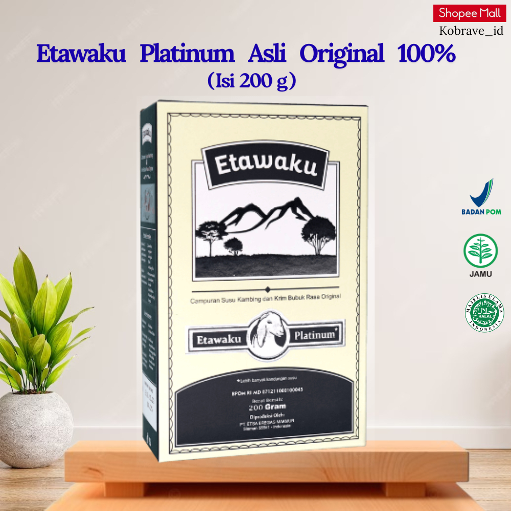 

Susu Etawaku Platinum Susu Kambing Etawa Murni Krimer Bubuk yang Berkhasiat Tinggi Memiliki Protein
