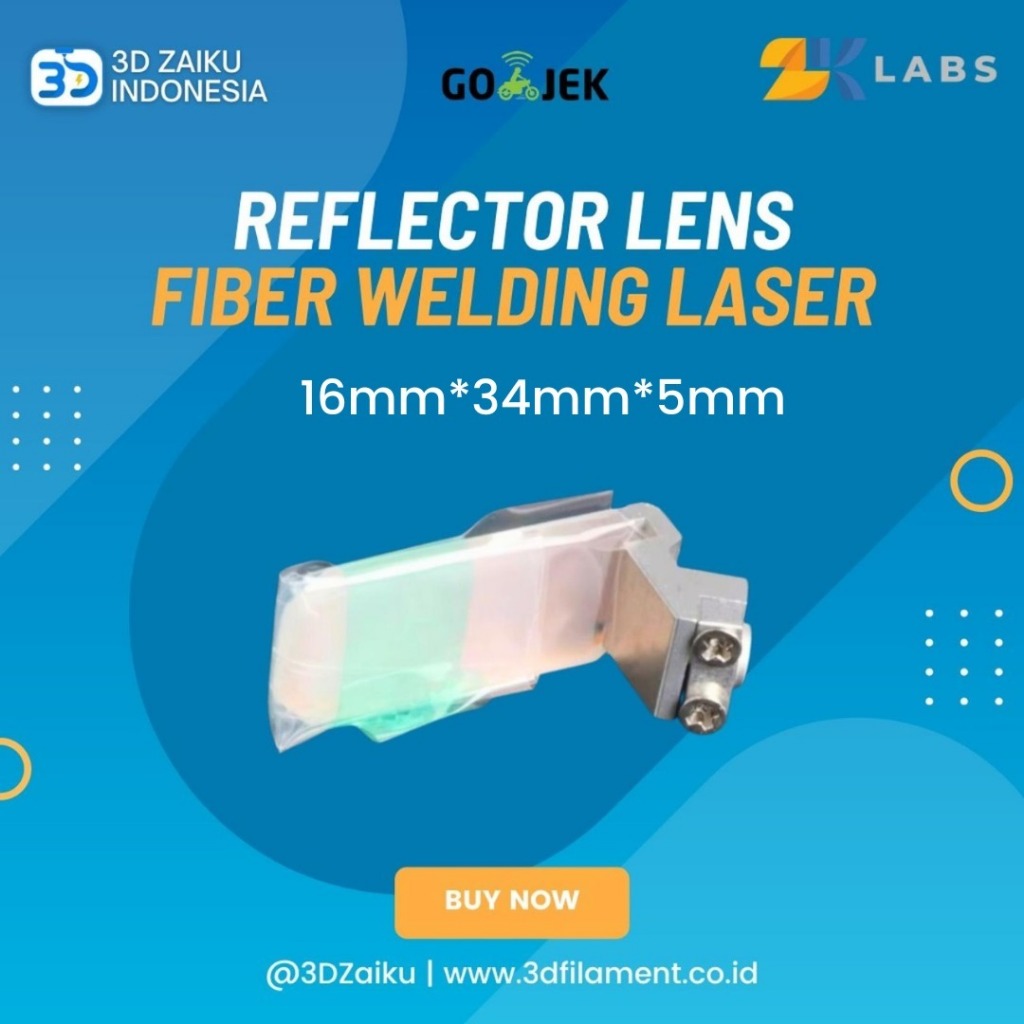 Zaiku Fiber Welding Laser Reflector Lens Mesin Las Fiber
