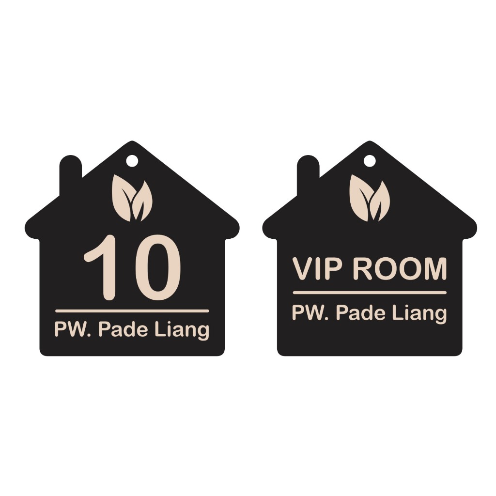 

label akrilik custom