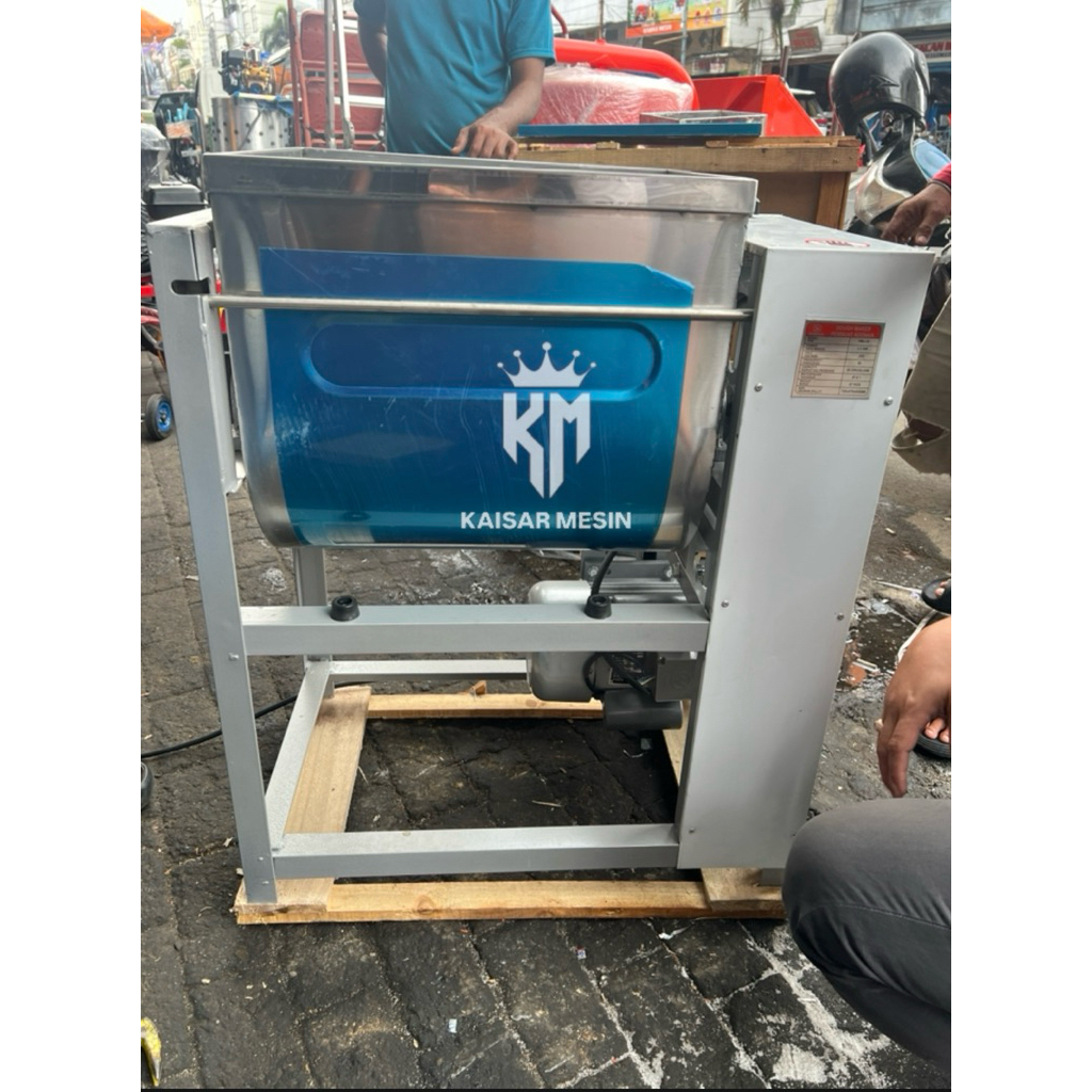 Mesin Pembuat Adonan Tepung 25kg YAMAMOTO HMJ25S / Dough Maker HMJ 25S - Mesin Adonan Tepung Roti Mi