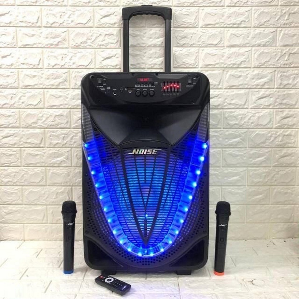 Speaker Portable NOISE 15 inch type 899FII + 2 MIC WIRELESS