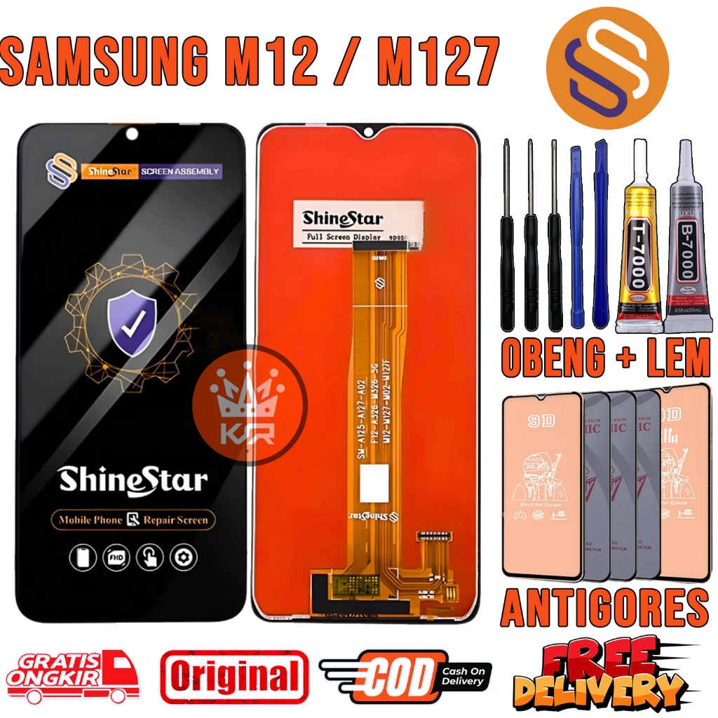 Lcd SHINE STAR Ori SAMSUNG M12/ M127 Original OEM Quality Lcd Touchscreen Fullset