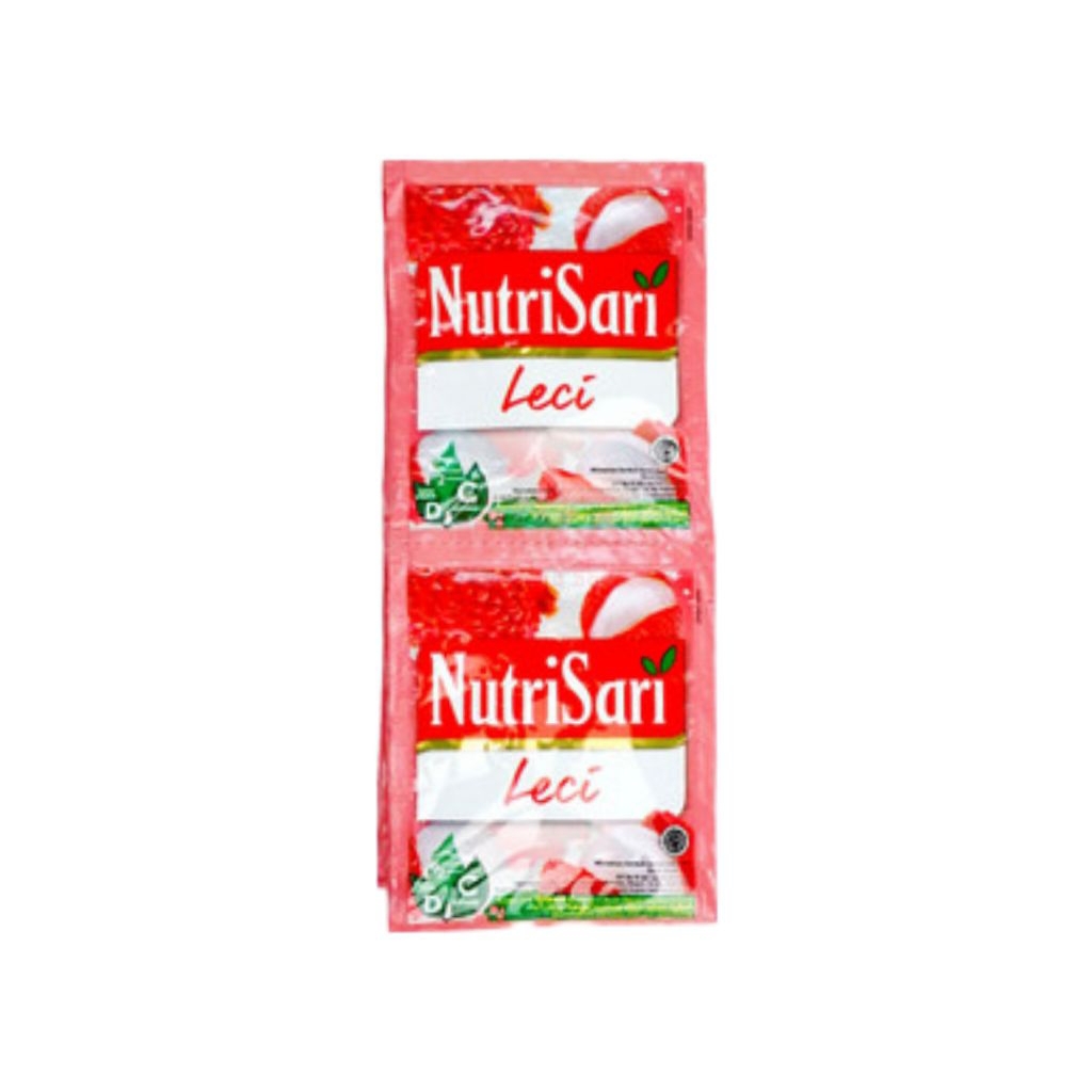 

NutriSari Minuman Serbuk Instan - Leci (1 Renceng/10 Sachet)