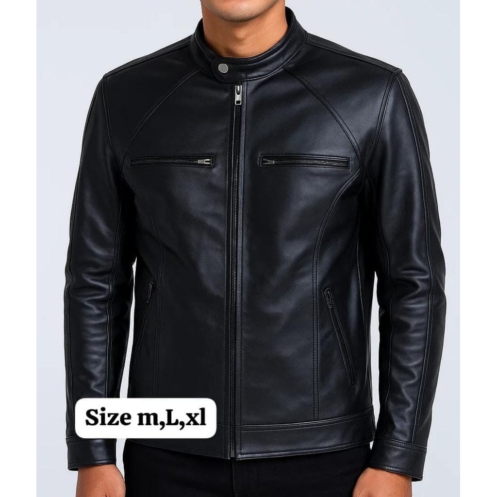 Jaket kulit pria jaket kulit garut jaket kulit keren asli garut jaket kulit original jaket kulit dom