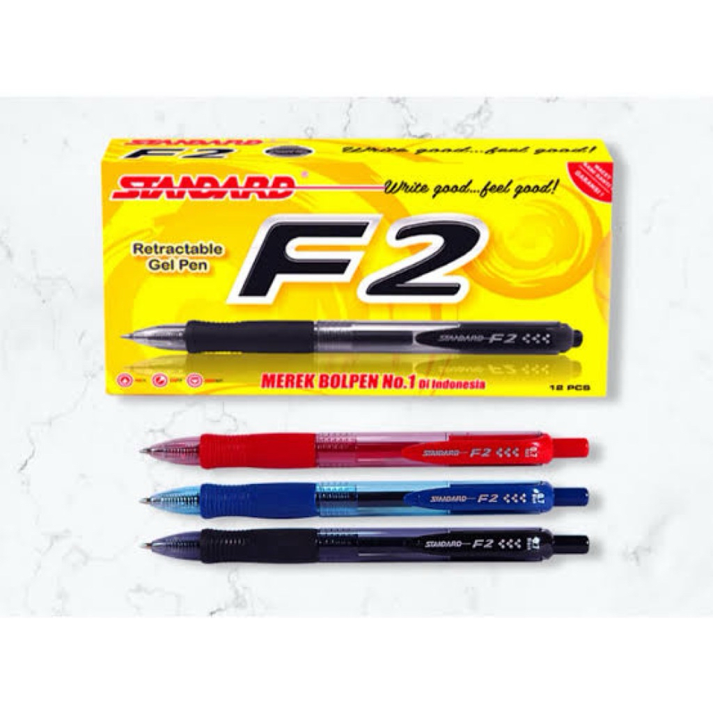 

Standart F2 0.7MM Retractable H20 Gel Pen