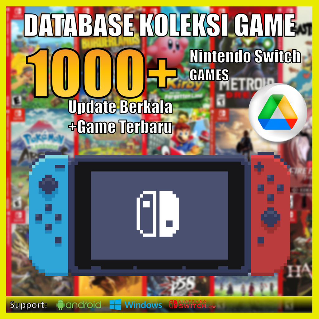 Database Game Nintendo Switch Lengkap + Update Rutin – Koleksi Digital