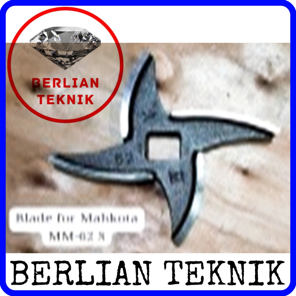 Pisau Gilingan Daging Mahkota No 62