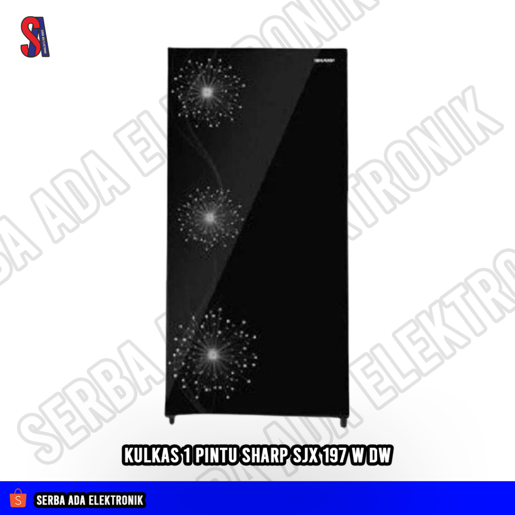 Kulkas 1 Pintu Sharp SJX 197 W DW