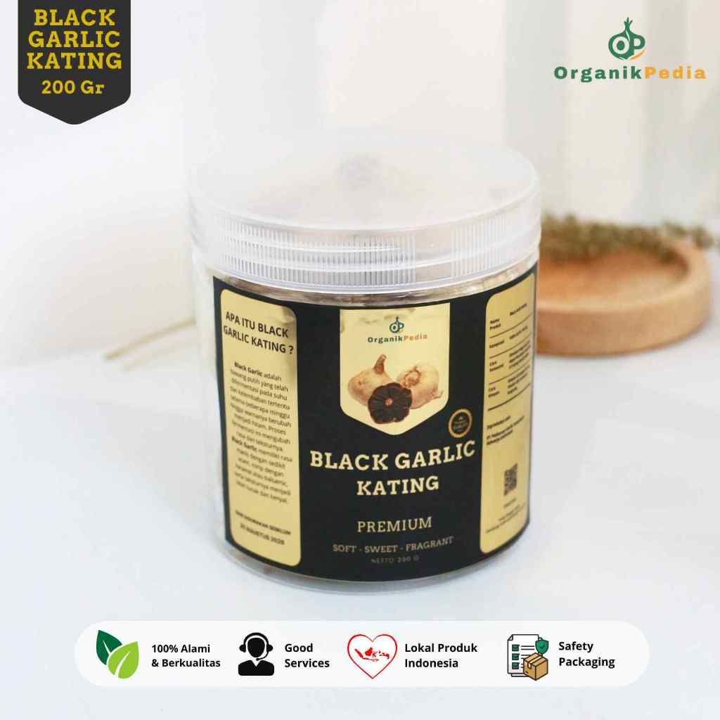 

Black garlic kating Bawang Hitam Premium 200gr