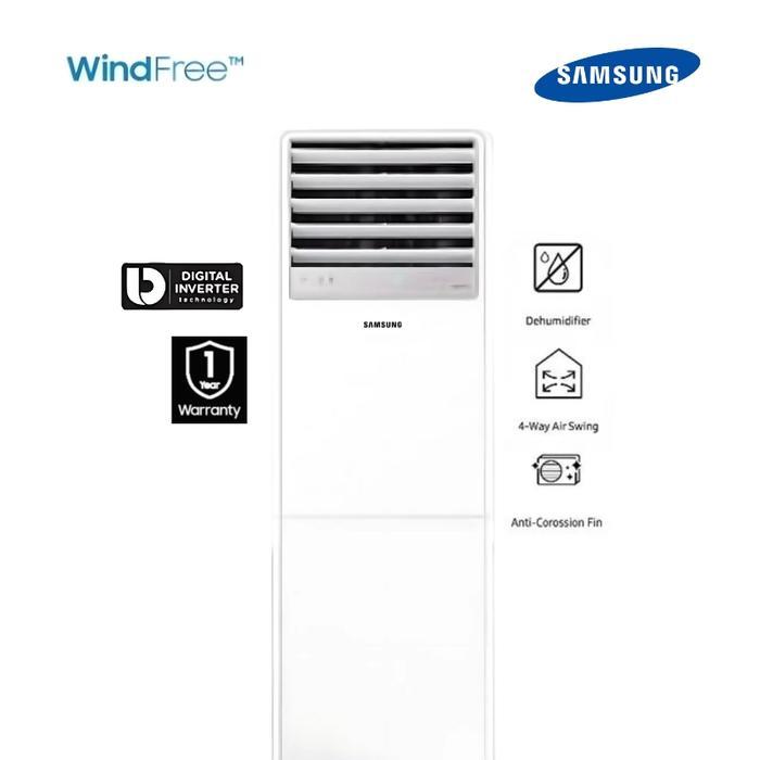 AC Samsung Floor Standing 3 & 5 PK AC030BNXPDKC/TC & AC048BNXPDKC/TC Inverter Garansi Resmi R410A