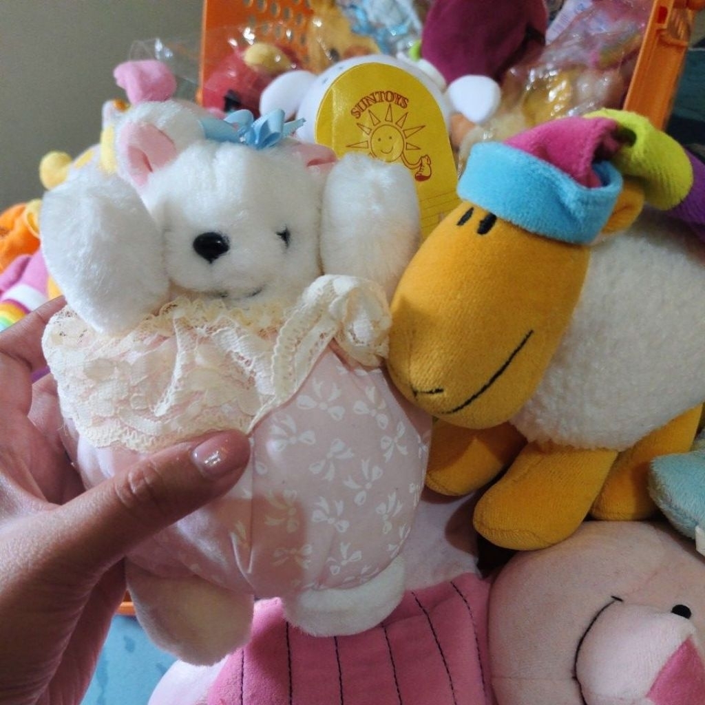 Ganci Boneka Happy House Sheep Plush Baby doll Suntoys Vintage