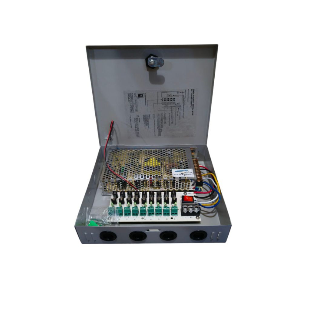 Power supply 10A 15A box 12V original trafo 10 15 ampere 12 volt real Murni PSU adaptor charger