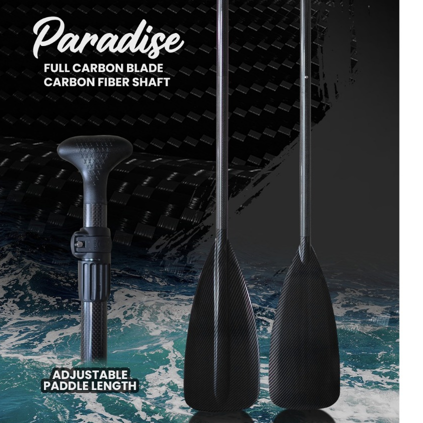 Paradise SUP Paddle / Dayung Perahu / Paradise SUP Paddle Carbon / Dayung Perahu Karet / Dayung Padd