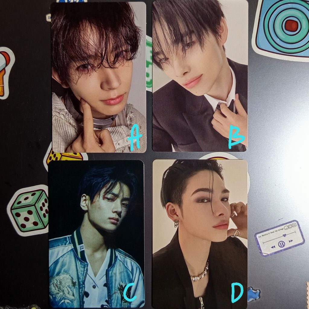 Photocard Official Enhypen Rpc Ni-ki Weverse Ver. Jay Pob Torec Consept Desire Unleash, Heeseung Des