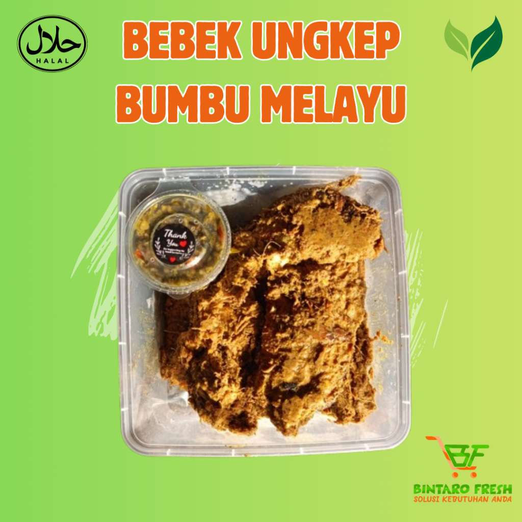 

Bebek ungkep bumbu melayu/Bebek ungkep frozen/Bebel bumbu melayu beku