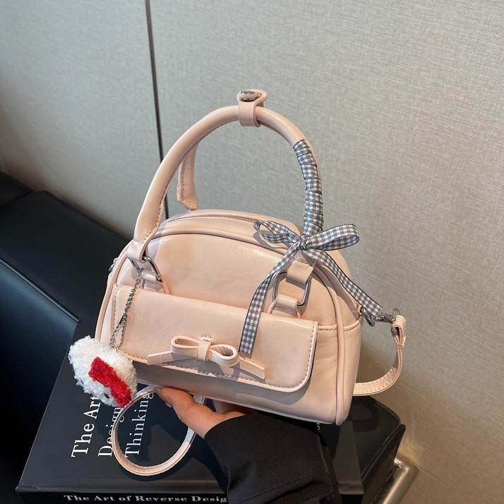 Lulu Station cute sling bag korea Tas Boston bag bowling bag