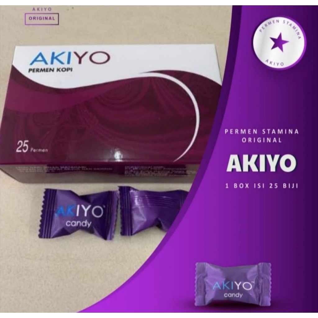 CandyAkiyoAkiyo isi 25 Pcs