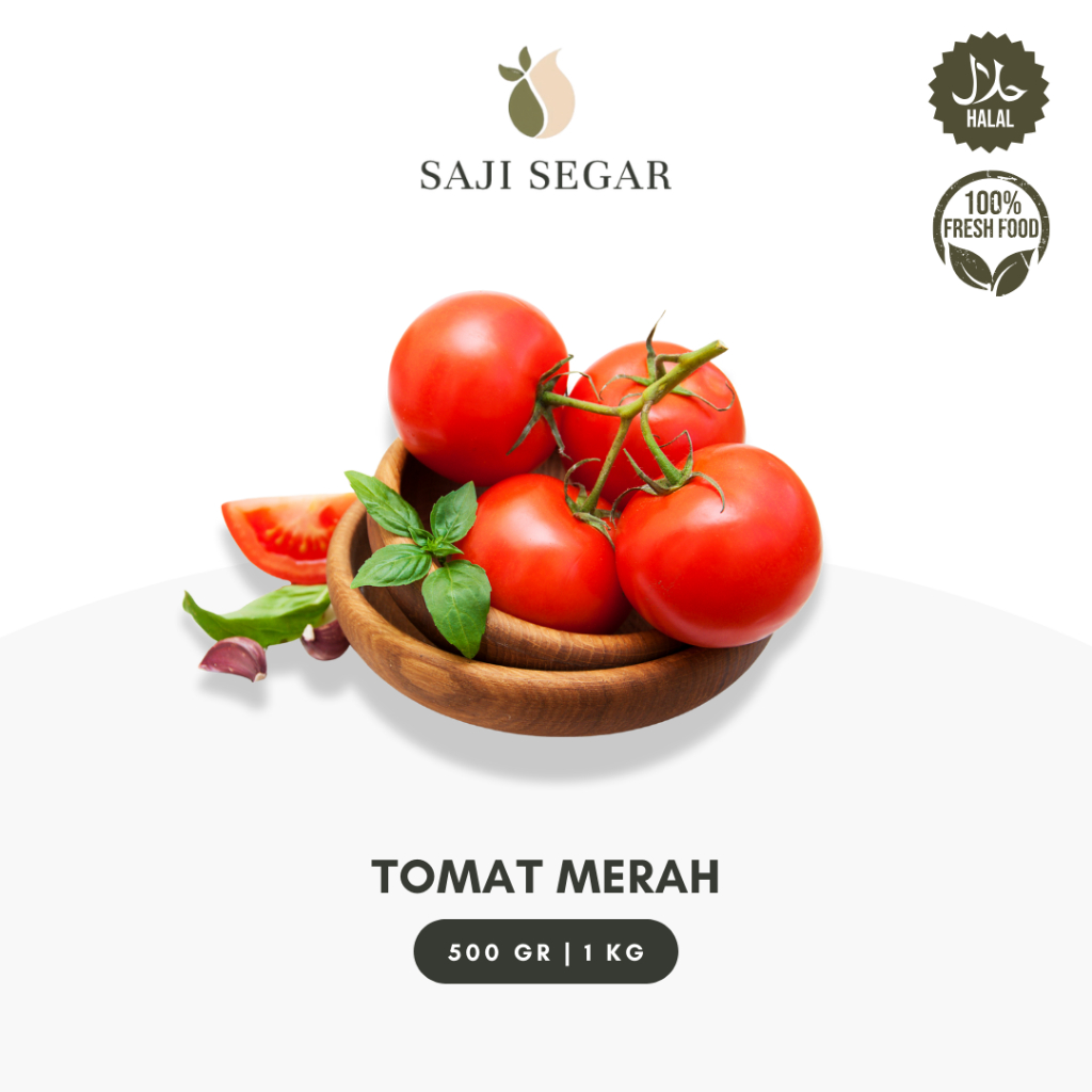 

Saji Segar Tomat Merah Segar