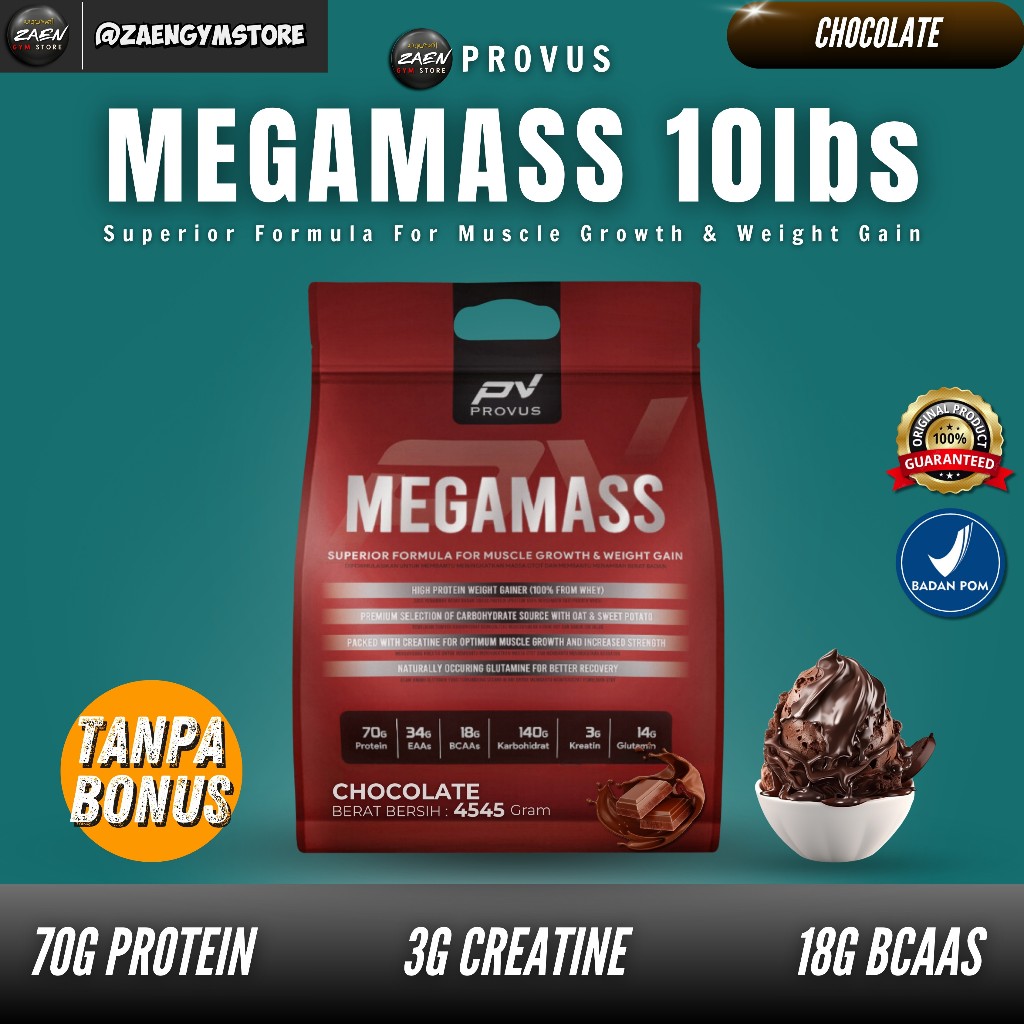 Provus Megamass Gainer 10 Lbs Mass Weigth Gainer