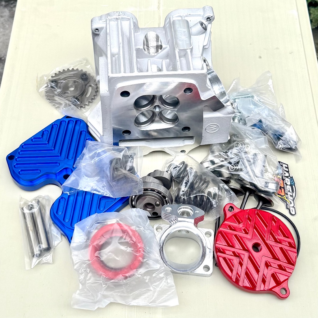 Head supra x 125 4 klep in 25 out 22 head supra x 125 kharisma