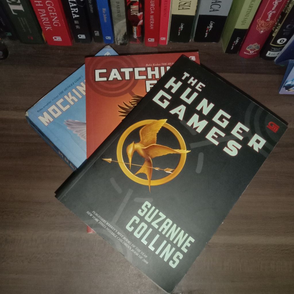 [PRELOVED] The hunger games trilogi SET