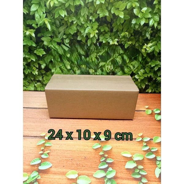 KARDUS / BOX / uk. 24x10x9 cm / KARTON PACKING POLOS BARU E FLUTE/SINGLE WALL/INDOMIE