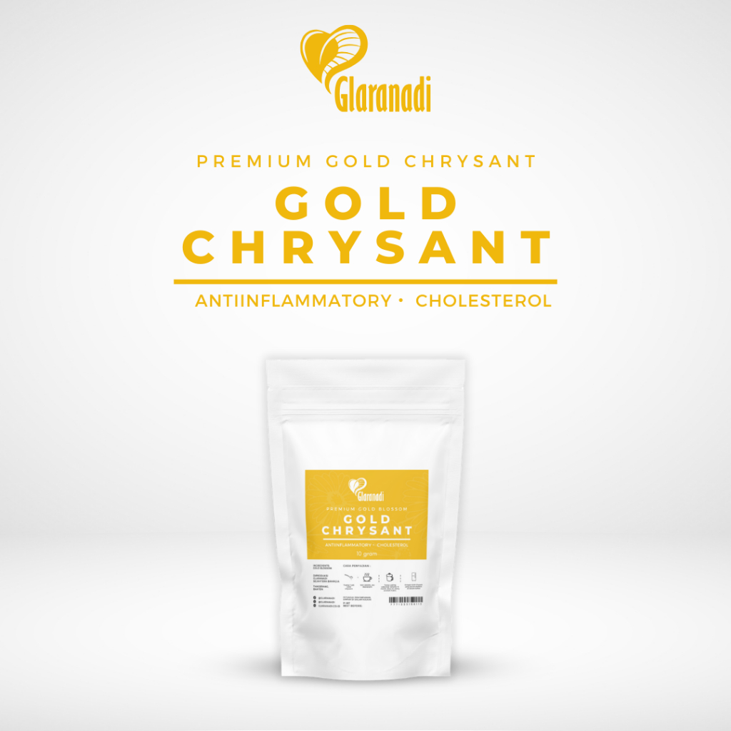 

Glaranadi Teh Bunga Krisan Emas 10g Teasane Penurun Kolesterol / Pure Golden Chrysanthemum