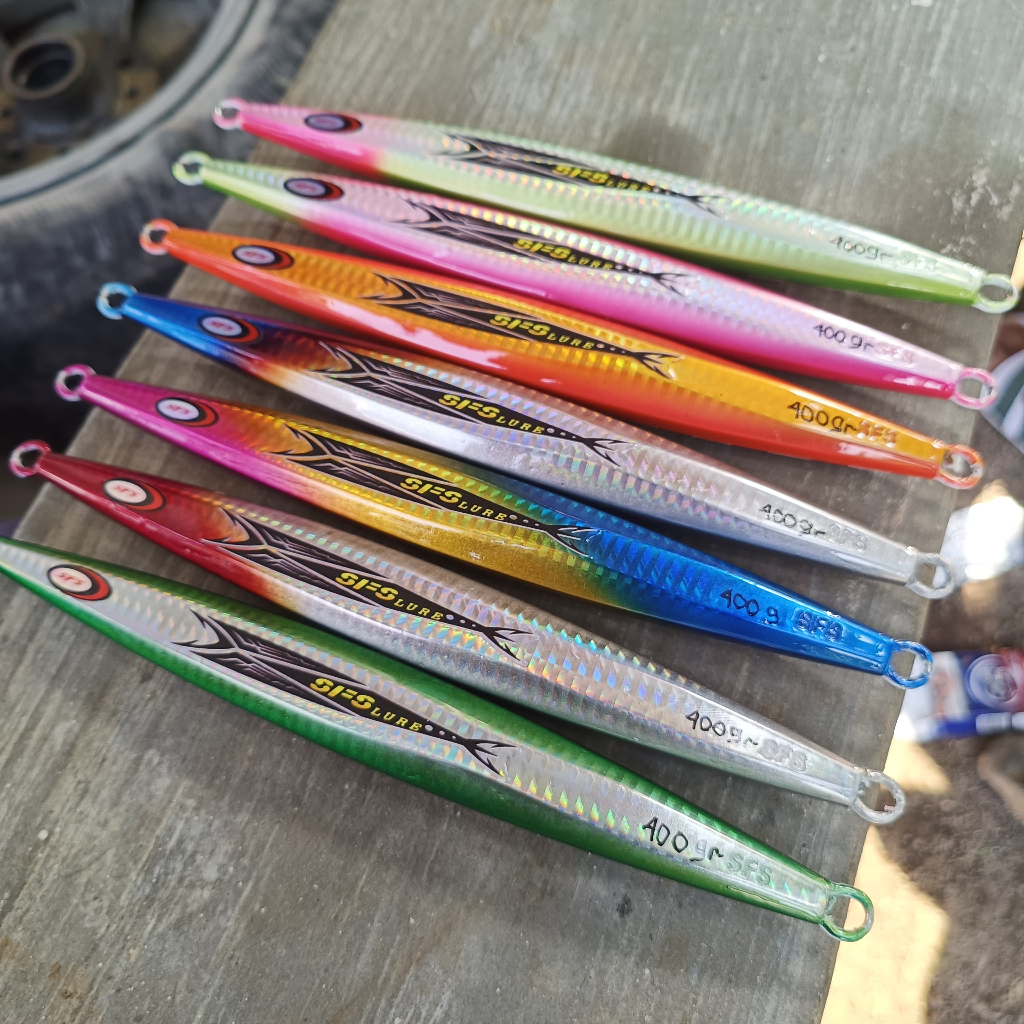 METAL JIG 300GRAM 400GRAM 500GRAM FUL GID UMPAN PANCING METAL JIG MICRO JIG METAL JIG ASSIST HOK MET