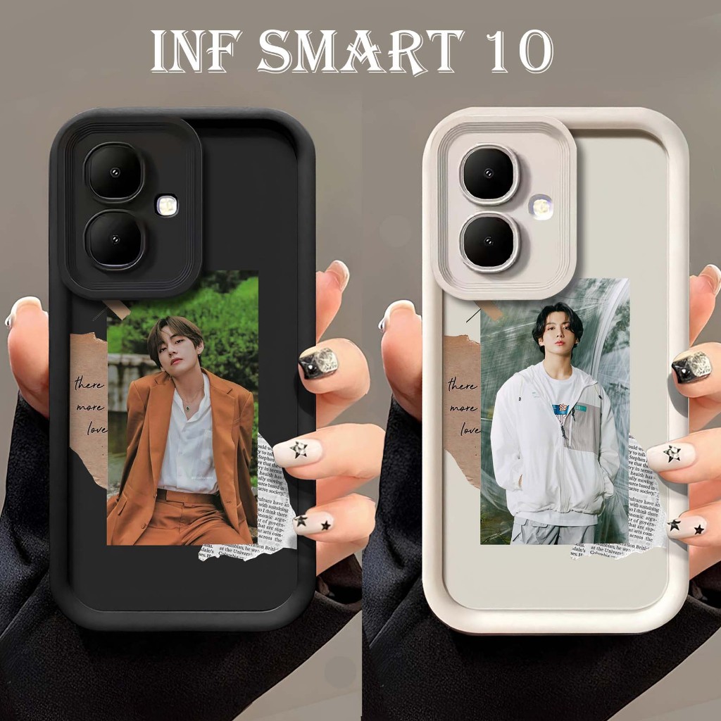 Softcase Rubber Pro Camera Timbul Infinix Smart 10 - Case Hp Infinix Smart 10 - Casing HP Infinix Sm