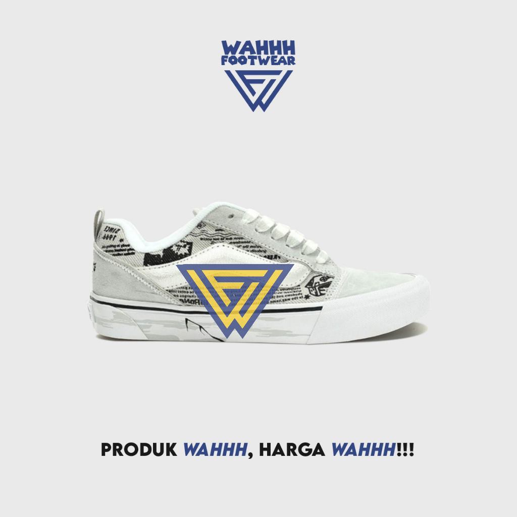 Hirono x Vans Vault Knu Skool VR3 LX Purplish White Original