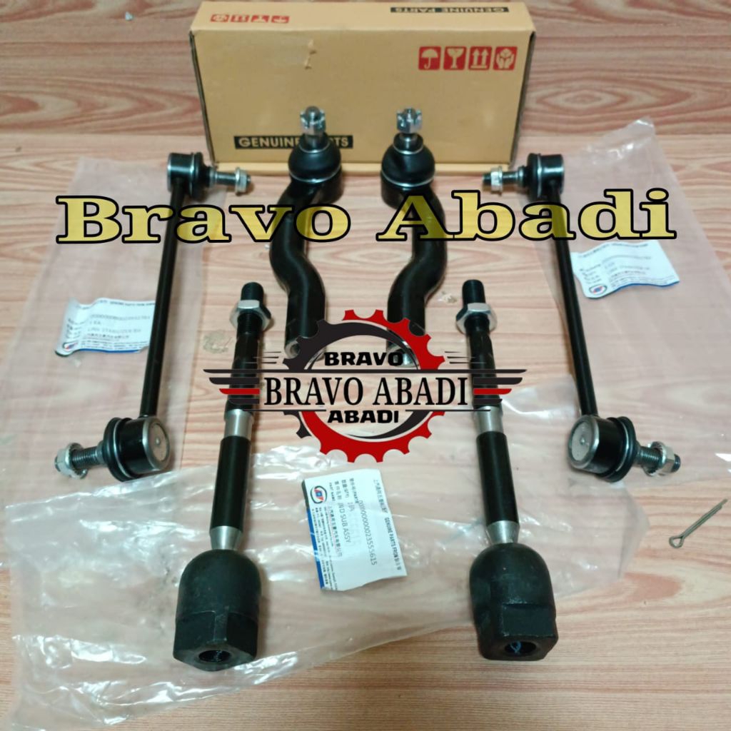 Tie Rod End + Long Tie Rod + Link Stabil Wuling Confero