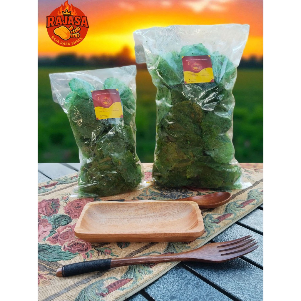 

Kripik Kaca Rumput Laut RAJASA SNACK 250gr/500gr