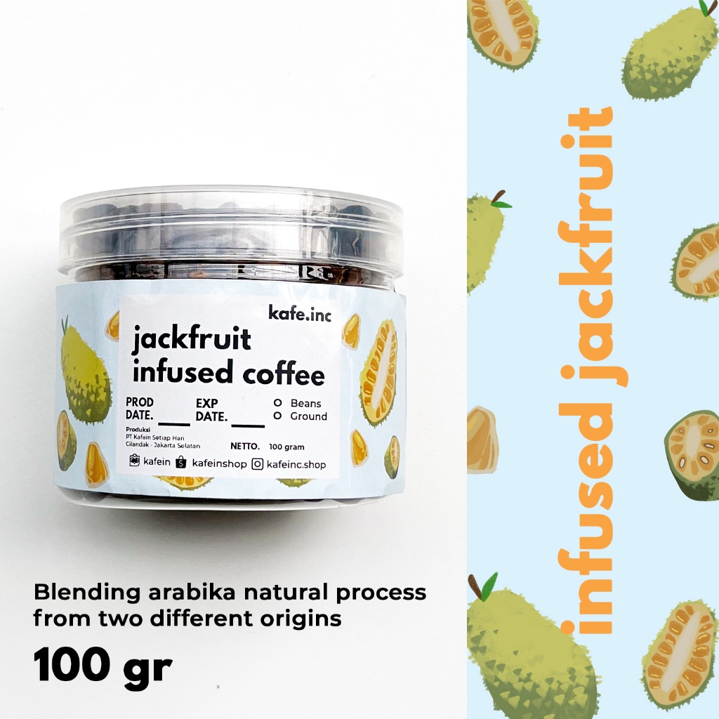 

Jack Fruit Infused Coffee Kafein 100 gram
