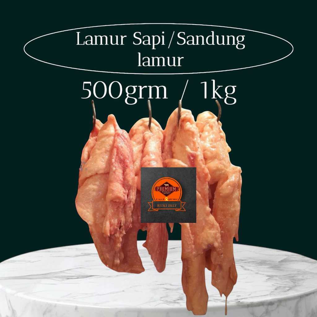 

Sandung Lamur Sapi FRESH 500g-1kg (HALAL)