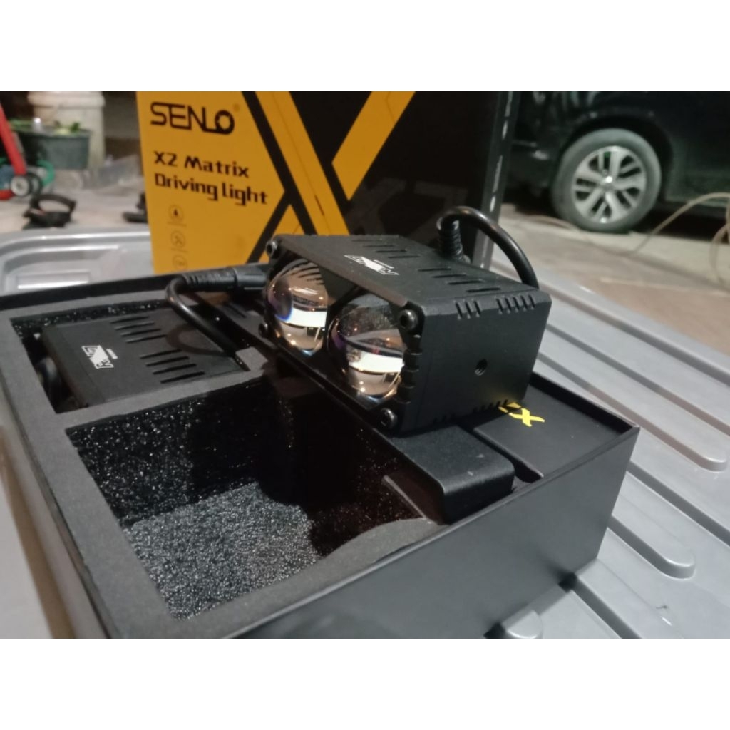 lampu led tembak LED 2Mata SENLO X2