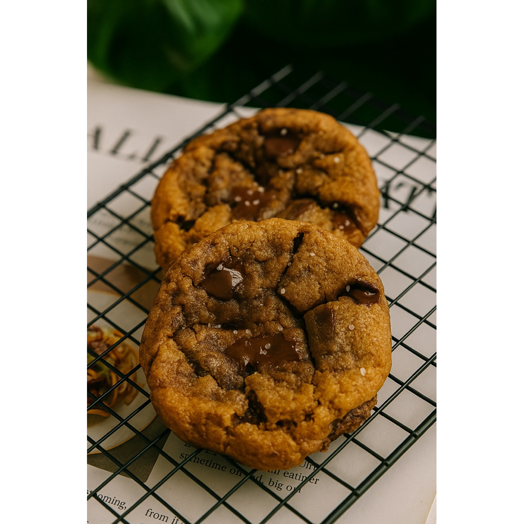 

COOKIES SPECIAL UNE PIECE - SOFT COOKIES dengan Lumeran Cokelat Callebaut dan Lumeran Biscoff