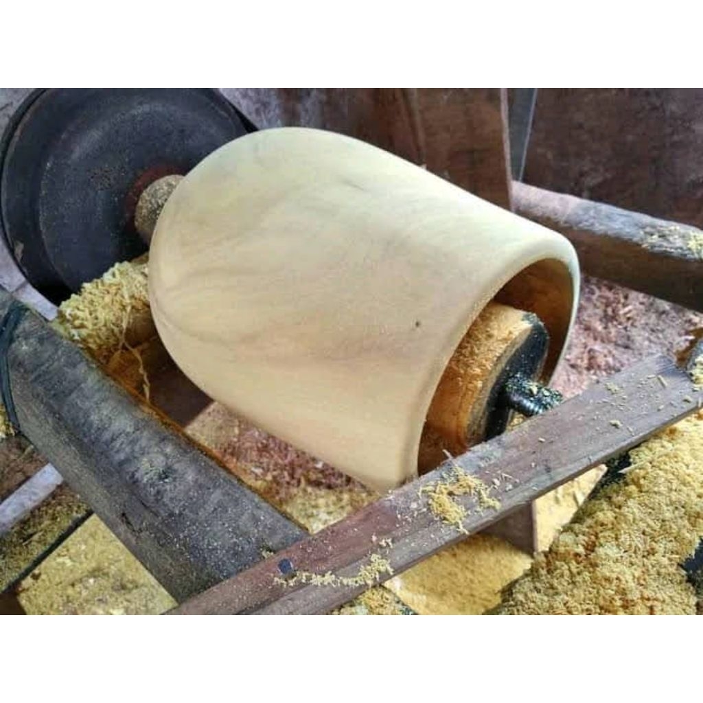 Bahan klowongan kendang dangdut ketipung Dut kayu nangka 10inc