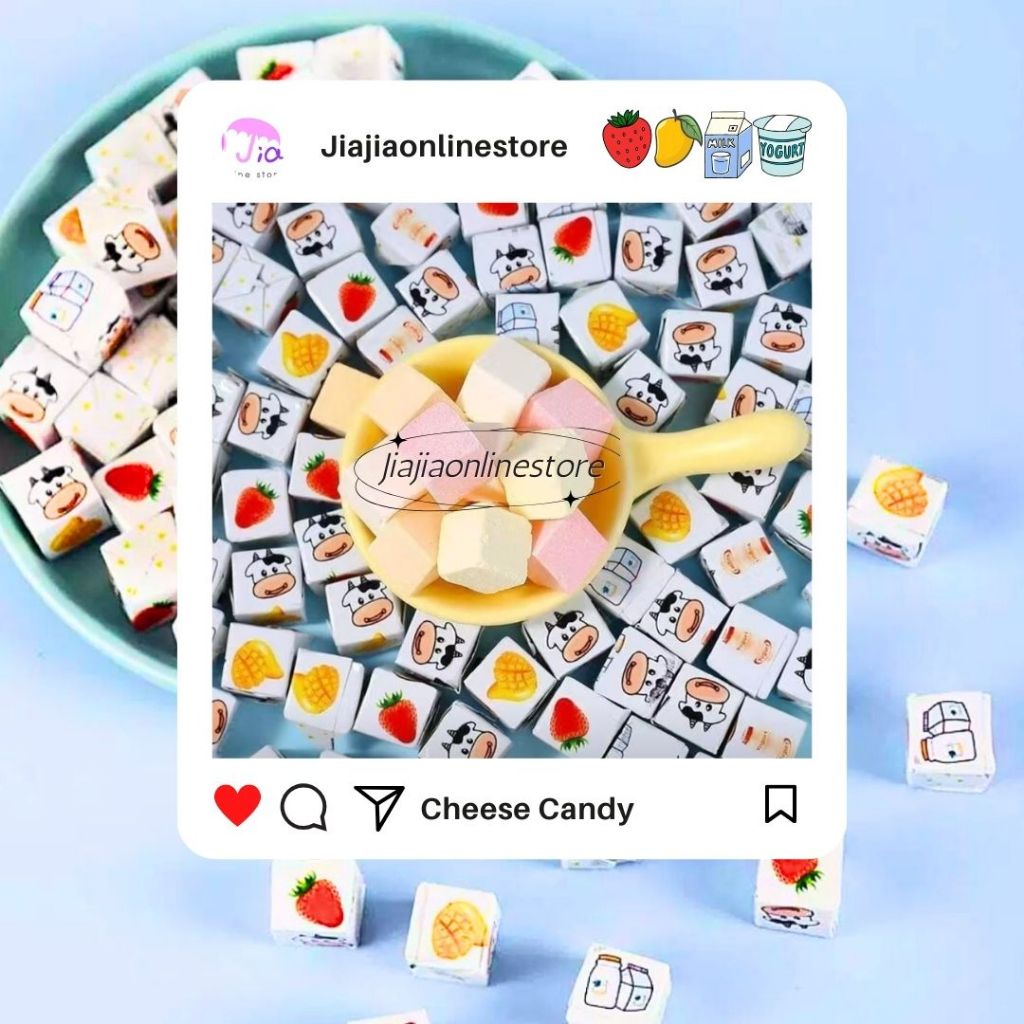 

Permen Keju Cheese Candy Aneka Rasa Milk Mango Strawberry Yogurt Candy Milk Candy Strawberry Candy Mango Candy