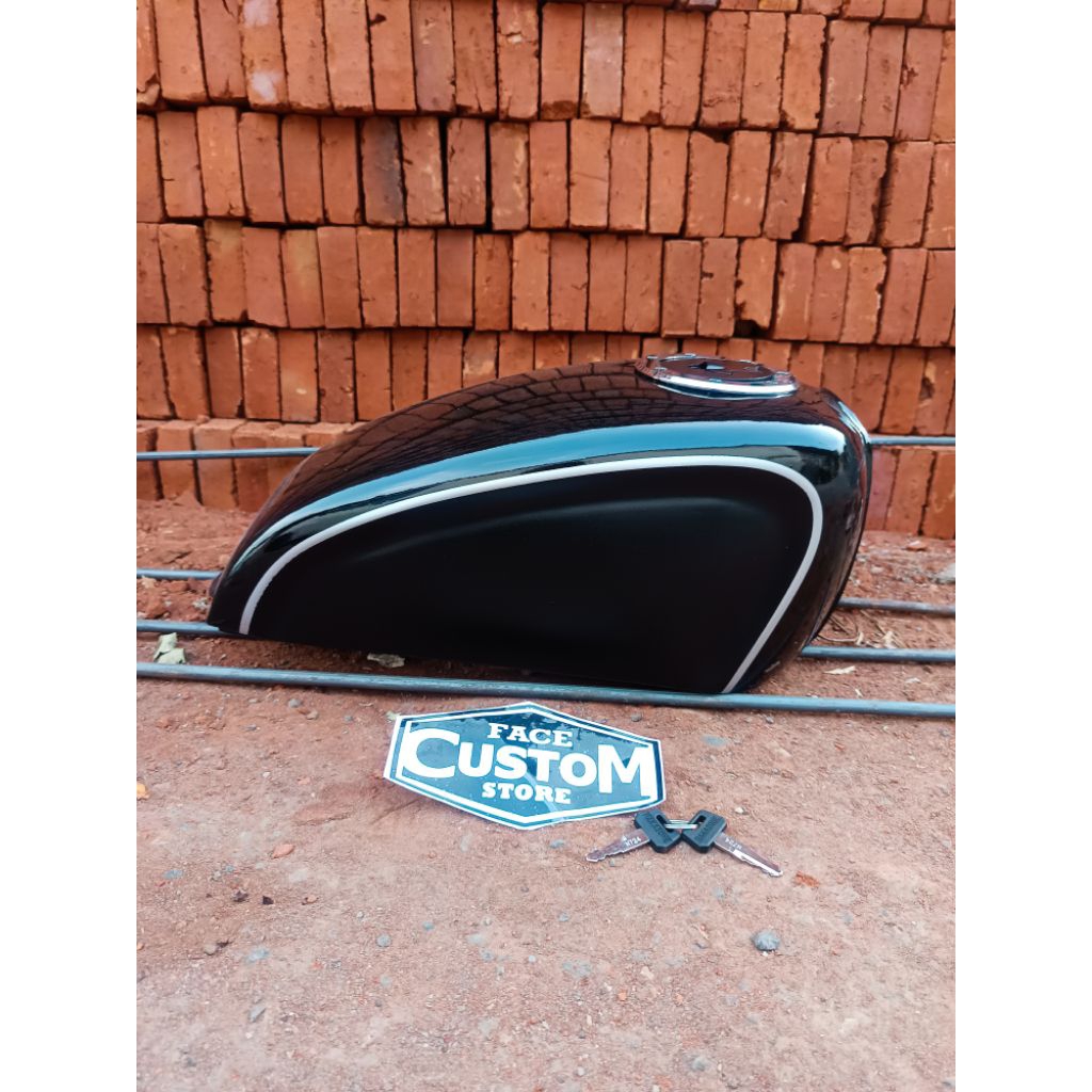 Tangki Custom Japstyle Tiger Megapro Byson Thunder Sccrambler Bratstyle