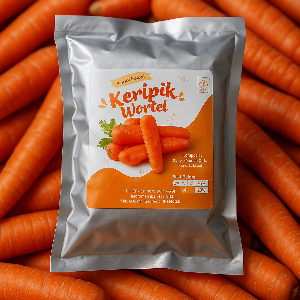 

KERIPIK WORTEL ASLI KUALITAS SUPER 50gr GROSIR