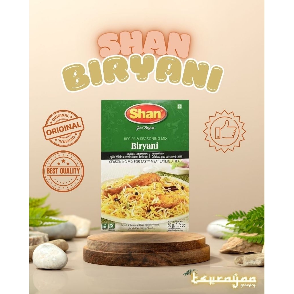 

Shan bumbu biryani/aneka bumbu masakan india/arab