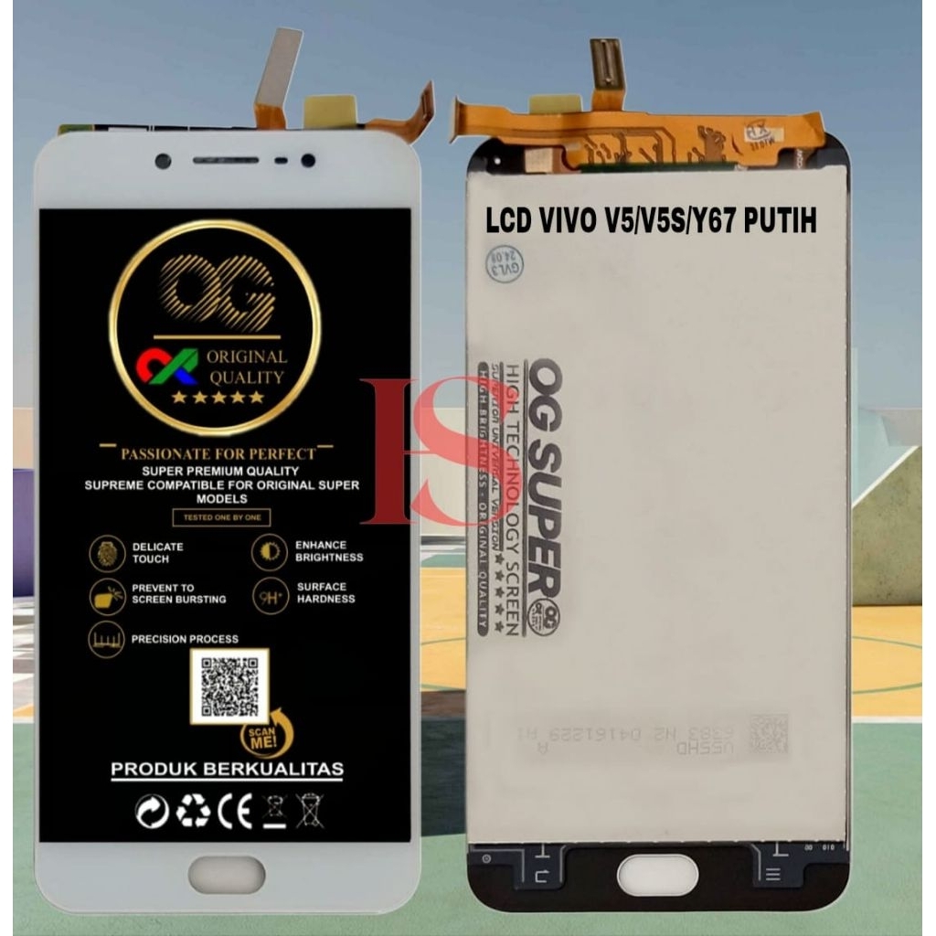 LCD VIVO V5 LCD FULLSET TOUCH SCREEN LCD VIVO V5/V5S/Y67 ORIGINAL
