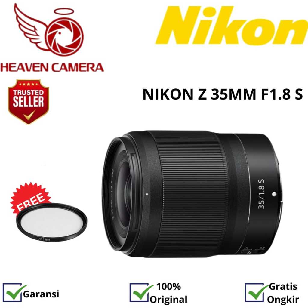 Nikon Z 35mm f1.8 S Nikon Z 35 mm f/1.8 S Garansi Resmi