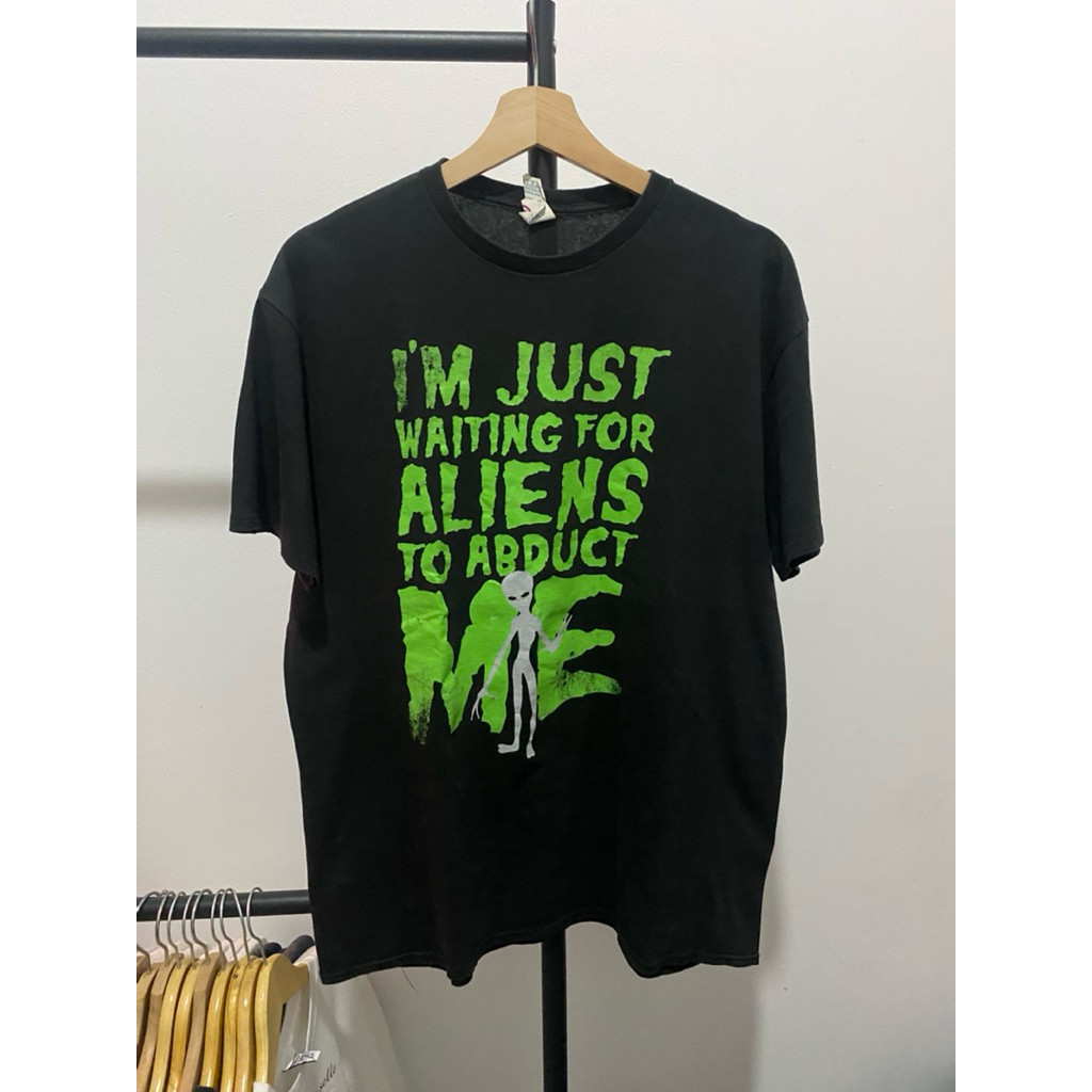 Kaos vintage humor alien