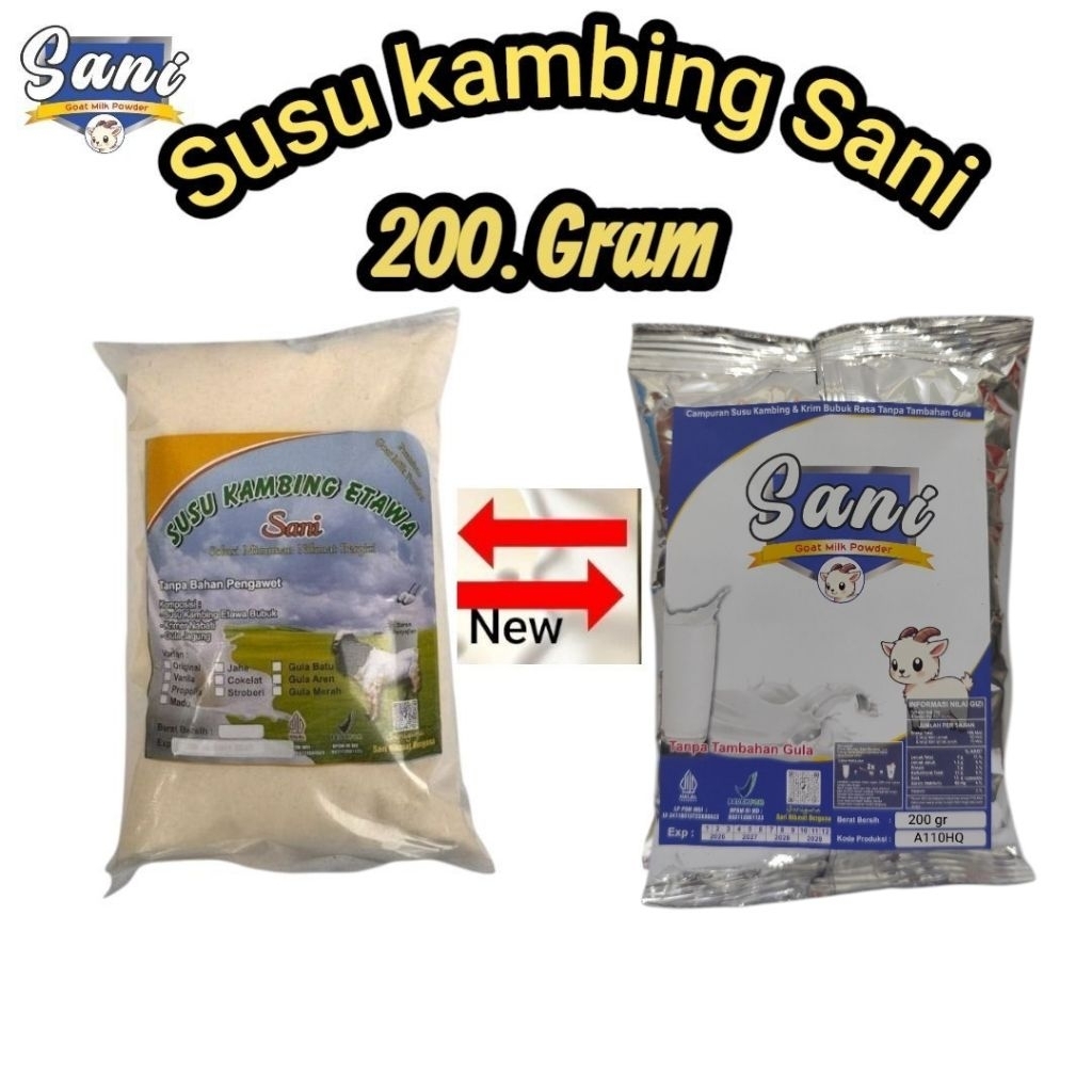 

susu kambing etawa 200g grade 3 foil full cream